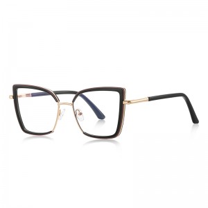 RUISEN’S Retro Bold Layer Square Cat Eye Fashion Eyeglasses  3155