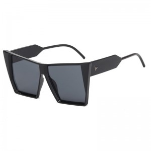 RUISEN’S Fashion Large Frame Rivet Cat Eye Sunglasses 074