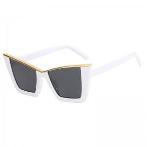 RUISEN’S Fashion Oversized Frame Cat Eye Walking Sunglasses 493