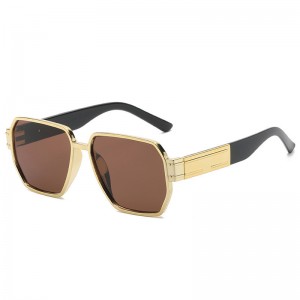 RUISEN’S Trendy Large Frame Polygonal Sunglasses 18130