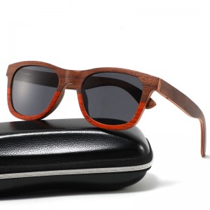 RUISEN’S New Fashion Frameless Wooden UV400 Sunglasses RS-W3078