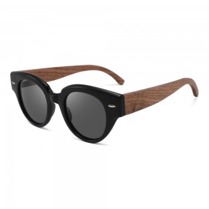 Kacamata UV400 Kayu Tanpa Bingkai Fashion Baru RUISEN RS-1545