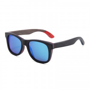 Kacamata UV400 Kayu Tanpa Bingkai Fashion Baru RUISEN RS-W3008