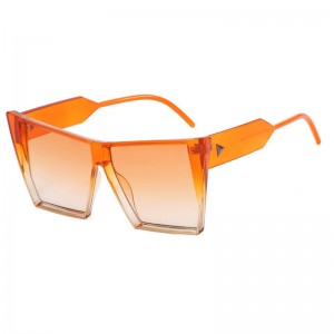 RUISEN’S Fashion Large Frame Rivet Cat Eye Sunglasses 074