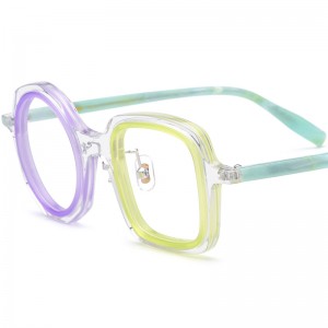 RUISEN’S Custom Plate Myopia Irregular Eyeglass Frames 19356