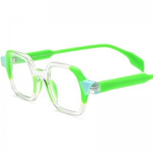 Gafas de acetato de patchwork personalizadas de RUISEN 19228