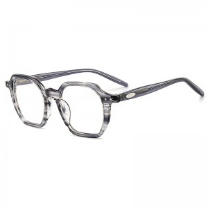 RUISEN’S New Style Trendy Polygonal Acetate Frames 88019