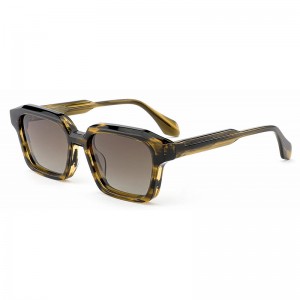 RUISEN’S 2025 Trendy Square Acetate Sunglasses Unisex & Oversized Frame AT9031