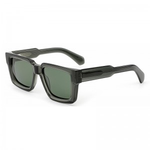 RUISEN’S Summer 2025 Oversized Square Acetate Sunglasses  UV400 Trend AT9058