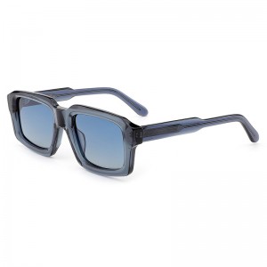 RUISEN’S 2025 Retro Square Sunglasses Premium Acetate & UV400 Protection AT6083