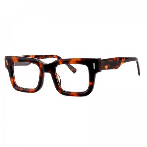 RUISEN’S 2025 HOT Retro Square Acetate Glasses Unisex Thick Frame Trend 29008