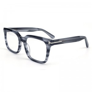 RUISEN’S 2025 HOT Square Acetate Glasses Unisex Black Frame YL99016