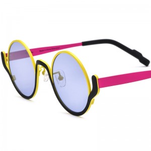 RUISEN’S Premium Pure Titanium Round Sunglasses 185798T