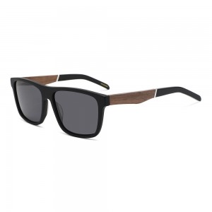 RUISEN의 새로운 패션 나무 UV400 선글라스 RS-AW8024