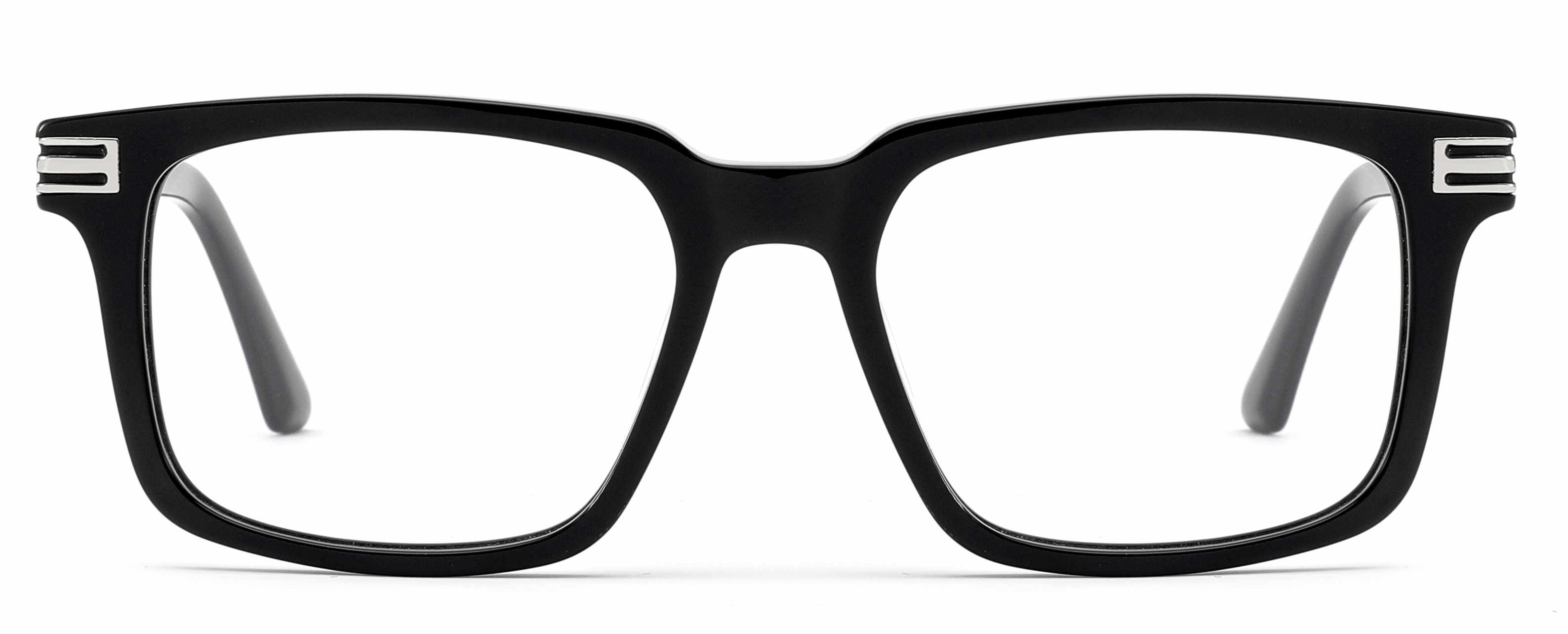 RUISEN’S Vintage Business Square Acetate Optical Eyeglasses for Men CH8023