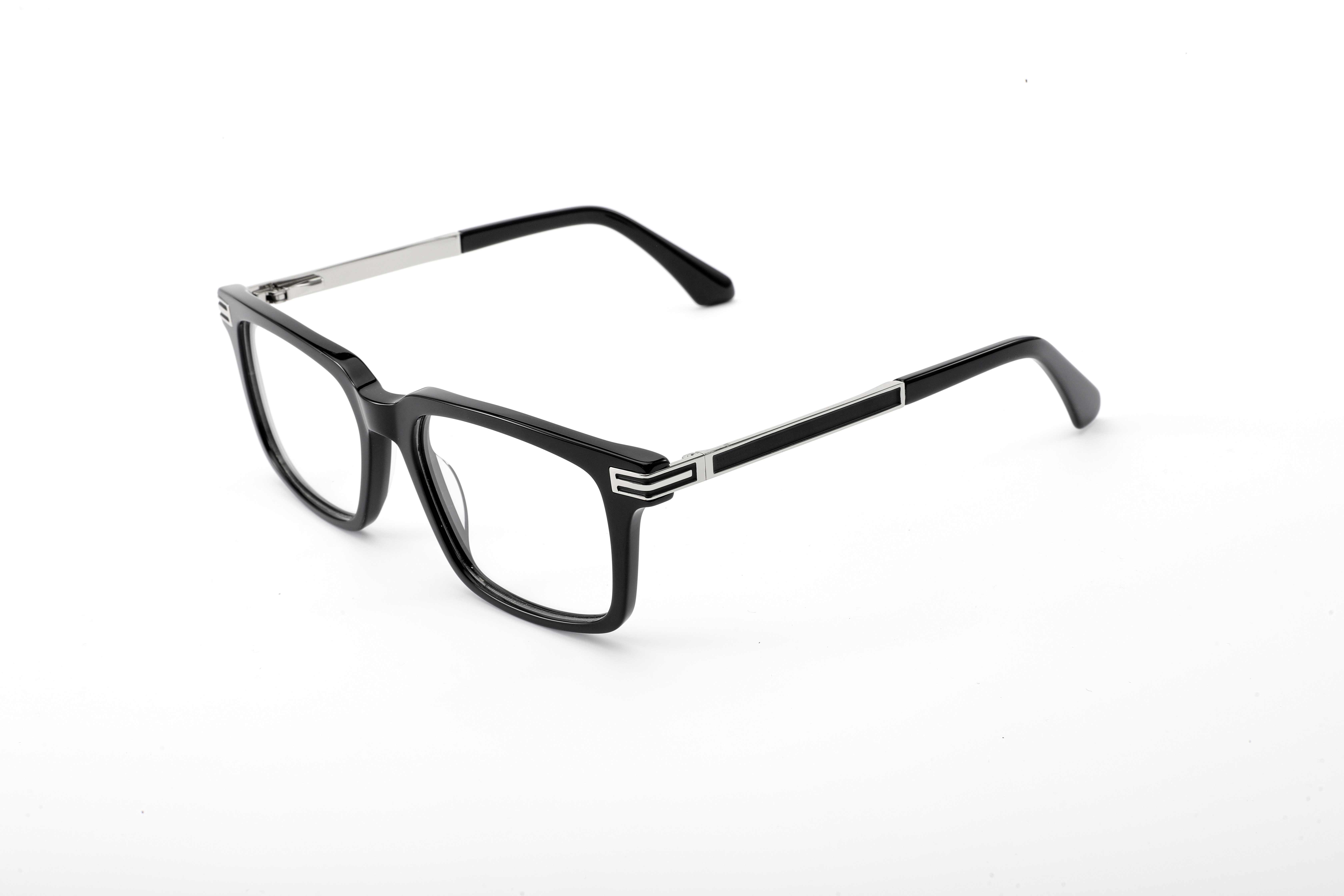 RUISEN’S Vintage Business Square Acetate Optical Eyeglasses for Men CH8023