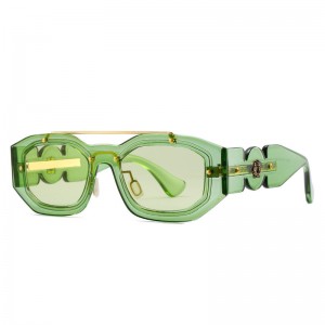 RUISEN’S Fashion Hip Hop Square Frame Sunglasses 012