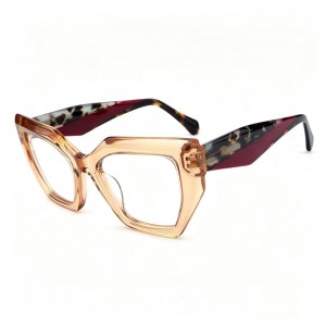 RUISEN’S Angled Structured Layered Eyeglasses VG6021AF