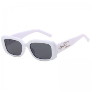 RUISEN’S Fashion Meteor Square Frame Peplum Sunglasses 20309