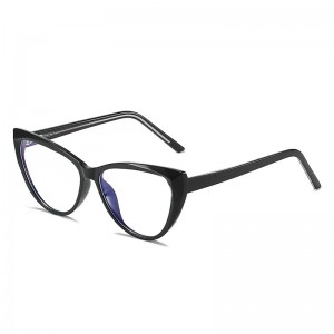 RUISEN’S Cat Eye Anti Blue Light Glasses｜TR90 Insert Leg Spring Hinge Plain Eyewear 5006