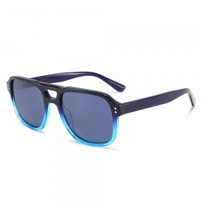 RUISEN’SVintage Square Gradient Sunglasses UV Protection Unisex Fashion Shades 8610