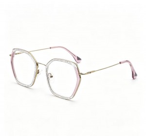 RUISEN’S Gradient Glitter Lightweight Fashion Eyeglasses 8018