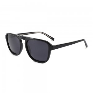 RUISEN’S Double Bridge Square Gradient Lens Fashion Sunglasses 8952