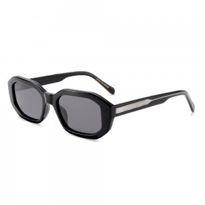 RUISEN’S  Vintage Polygon Acetate Polarized Sunglasses 8938