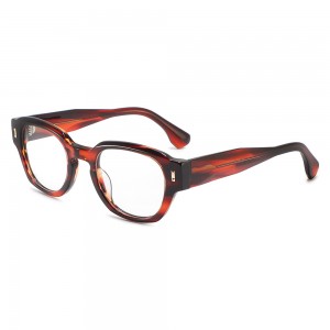 RUISEN’S Handmade Pure Acetate Retro Frames  Classic Small-Square Unisex Glasses 8629