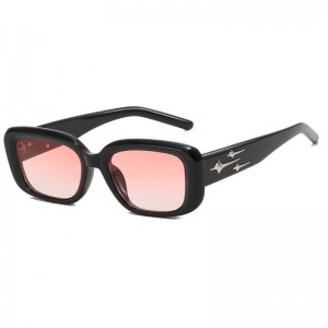 RUISEN’S Fashion Meteor Square Frame Peplum Sunglasses 20309