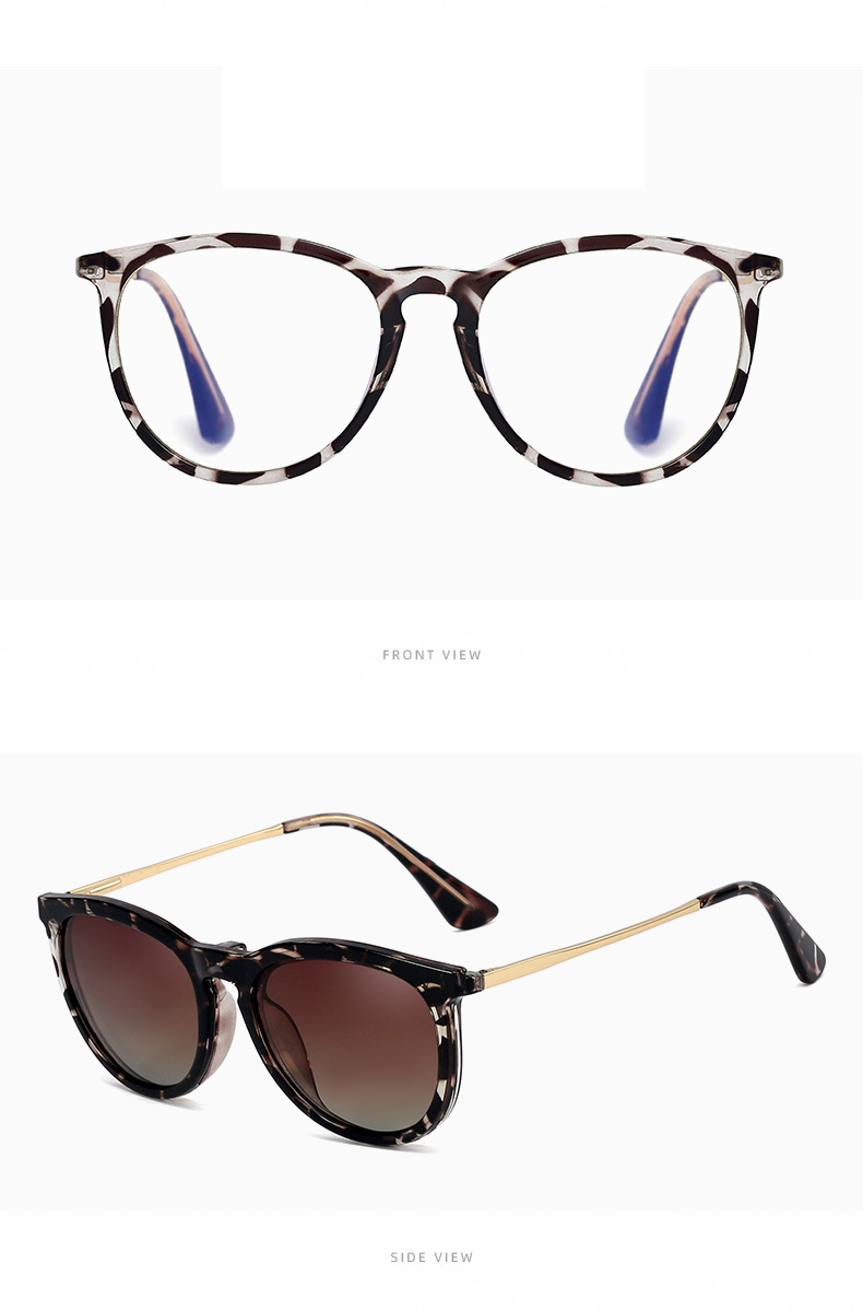 RUISENS'S New Clip-On Sunglasses Polarized Sun Protection 95659