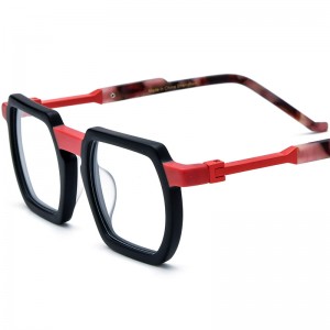 RUISEN’S New Multi-Color Square Acetate Eyeglass Frames Optical Glasses 19373