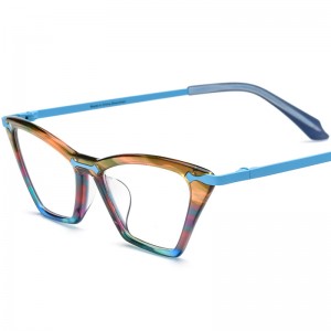 RUISEN’S Cat-Eye Acetate Optical Eyeglass Frames 19379