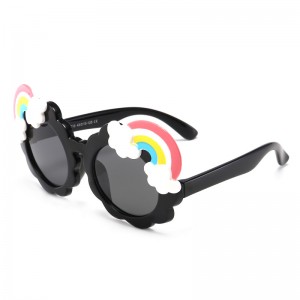 RUISEN’S Kids Cute Rainbow Sunglasses