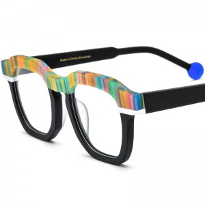 RUISEN’S Custom Square Quirky Eyeglass Frames  19364