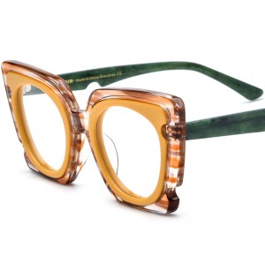 RUISEN'S Custom Cat's Eye Plate Brillengestelle 19353