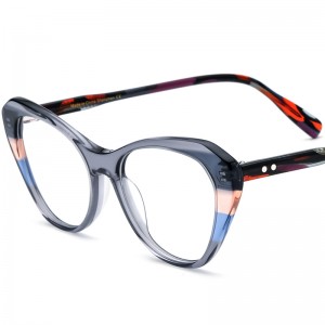 RUISEN'S Custom Cat's Eye Plate Eyeglass Frames 19255