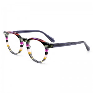 Montatura per occhiali da vista con montatura in acetato multicolore di alta qualità RUISEN FP2215