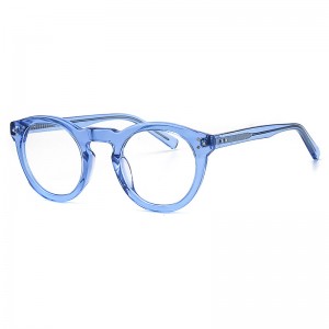 RUISEN’S 2025 Japanese Handmade Acetate Glasses – Premium Round Frames & Retro Style 88031