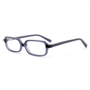 RUISEN’S Trendy Narrow Square Retro Acetate Glasses Unisex & Stylish M002