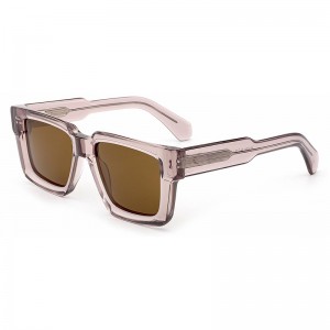 RUISEN’S Summer 2025 Oversized Square Acetate Sunglasses  UV400 Trend AT9058
