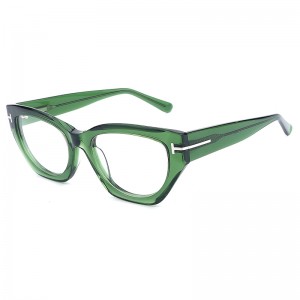 RUISEN’S 2025 Handmade Cat-Eye Acetate Glasses Trendy & Optical-Ready YL99250