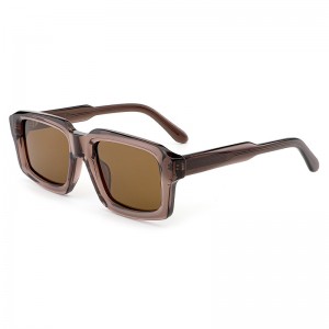 RUISEN’S 2025 Retro Square Sunglasses Premium Acetate & UV400 Protection AT6083
