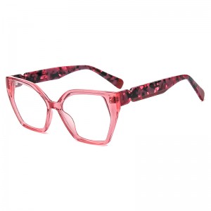 RUISEN’S NEW Wholesale Trend Retro Cat-Eye Acetate Frames Polygonal & Fashion-Forward RD25001