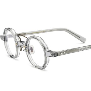 RUISEN’S New Personalized Fashion Geometric Acetate Eyeglass Frames Optical Glasses 19153