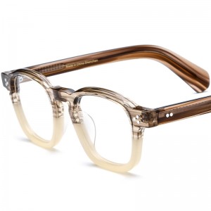 RUISEN’S Vintage Square Plate Eyewear Frames 19412