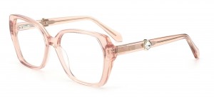 RUISEN’S Luxury Diamond Decor Eyewear Bold Glasses Geometric Optical Frames For Daily Commute Street Women Eyeglasses 1005