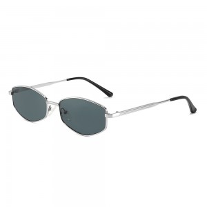 RUISEN’S Vintage Thin Metal Frame Sunglasses-4016