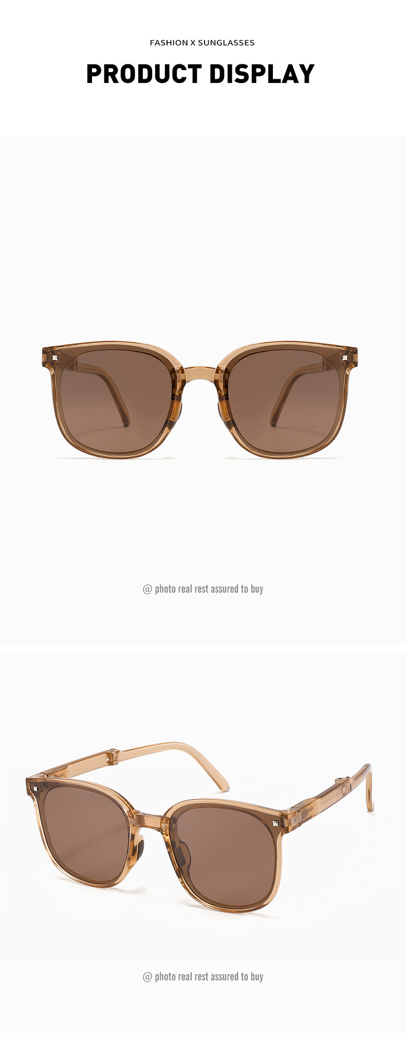 RUISEN'S UV Protection Foldable Children's Sunglasses YK1047