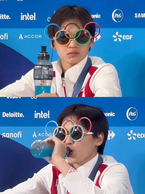 After Winning the Paris Olympics, Quan Hongchan’s Five Ring Glasses Became the Focus